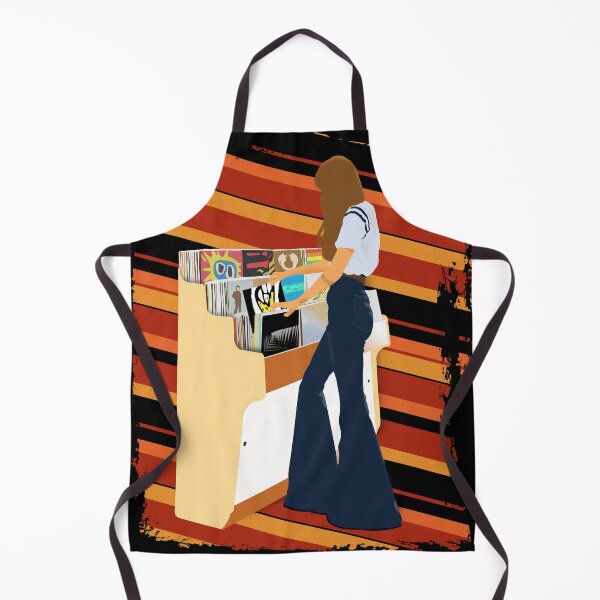 Item preview, Music lover browsing vinyl designed and sold by Edekad.