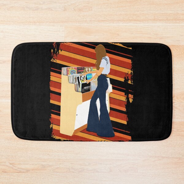 Item preview, Music lover browsing vinyl designed and sold by Edekad.