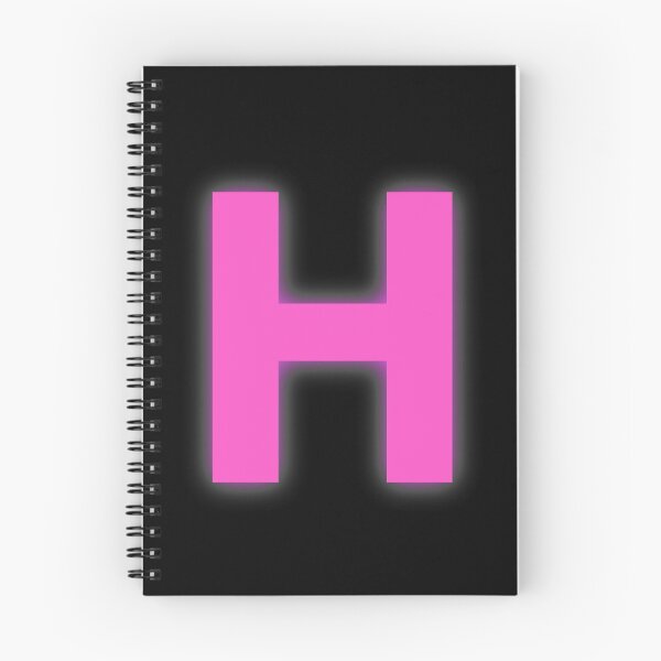 Item preview, Letter H In Pink Neon Light designed and sold by yoshra.