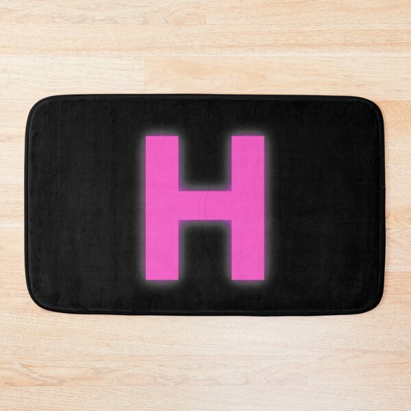 Item preview, Letter H In Pink Neon Light designed and sold by yoshra.