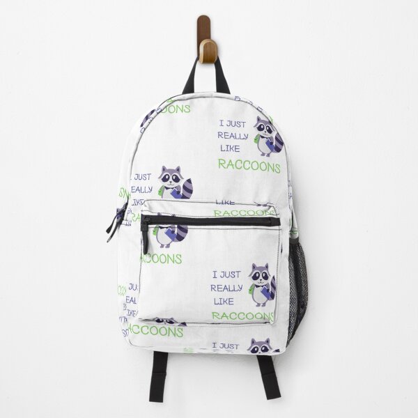 Item preview, I Just Really Like Raccoons designed and sold by SportyDogShop.