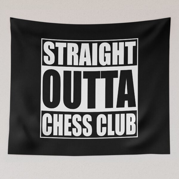 Item preview, Straight Outta Chess Club designed and sold by Adel Qasem.