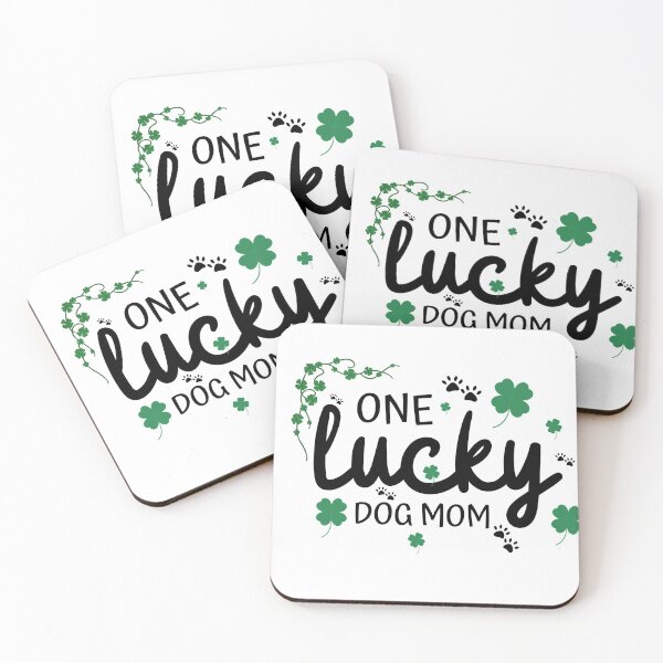 Item preview, Womens One Lucky Dog Mom Shirt St Patrick Day Cute Dog Mom T-Shirt designed and sold by soukainam ART.