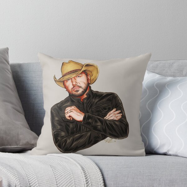 Item preview, Jason Aldean - An illustration by Paul Cemmick designed and sold by TIGERDAVER.