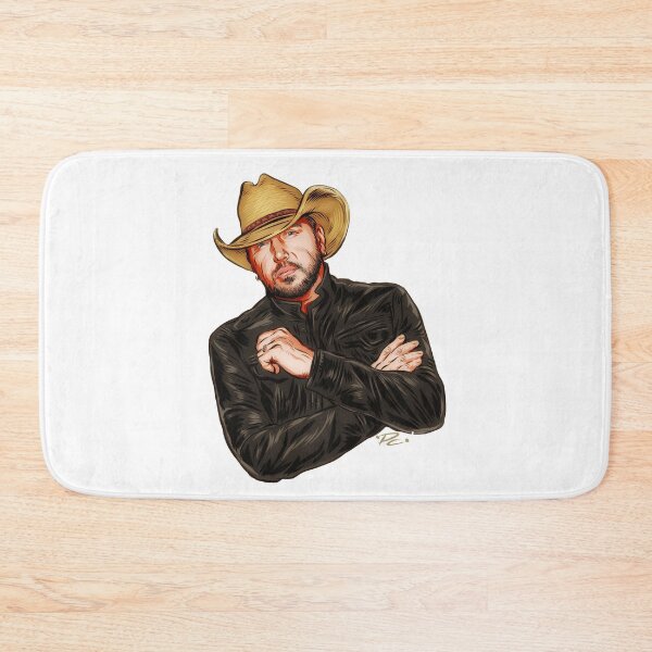 Item preview, Jason Aldean - An illustration by Paul Cemmick designed and sold by TIGERDAVER.