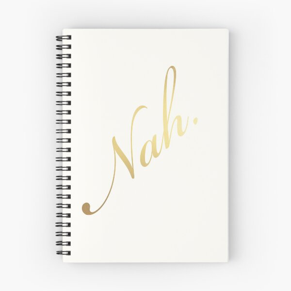 Item preview, Nah. (gold texture) designed and sold by JennieCarolina.