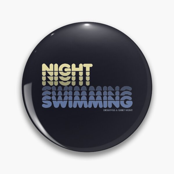 Item preview, Nightswimming (deserves a quiet night) designed and sold by PonchoBolero.