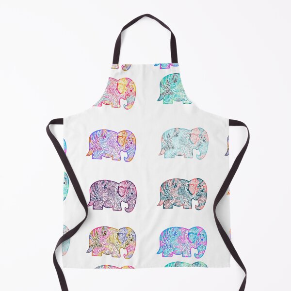 Item preview, Patterned Elephants  designed and sold by JessCarrsArt.