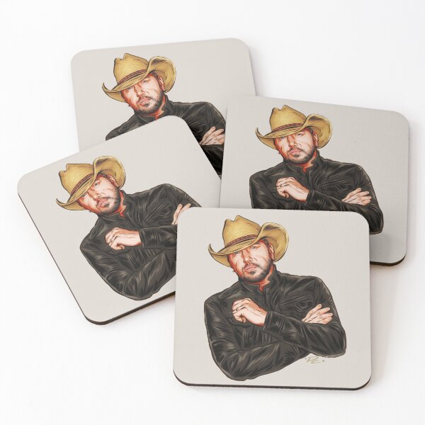 Item preview, Jason Aldean - An illustration by Paul Cemmick designed and sold by TIGERDAVER.