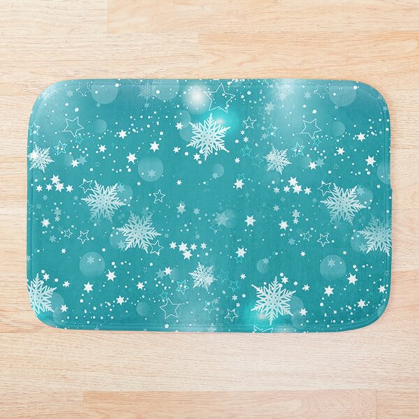 Item preview, green snowflakes designed and sold by Kmerchdesign.