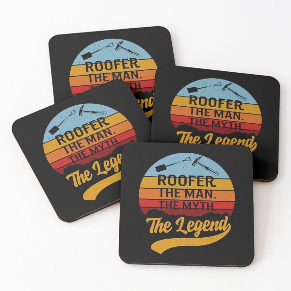 Item preview, Roofer Shirt, Vintage Roofer The Man The MythThe Legend Tshirt, Funny Fathers Day Gift For Him Dad Papa Grandpa, Mens Roofing Tee designed and sold by Sifoustore.