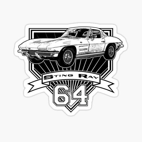 1964 Corvette Stingray Sticker