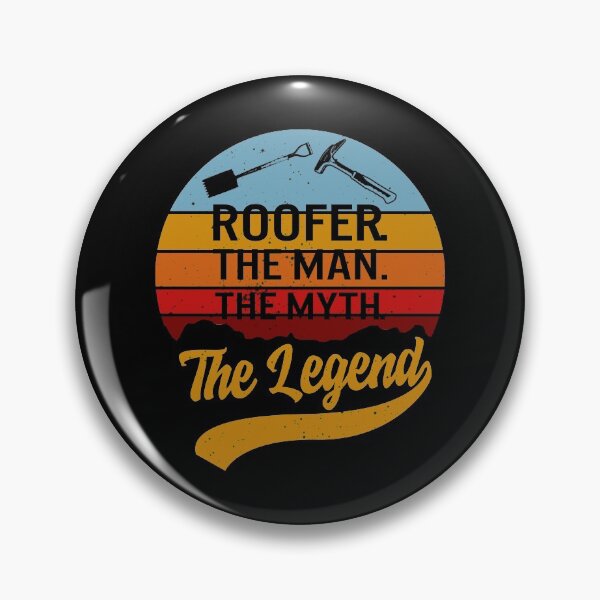 Item preview, Roofer Shirt, Vintage Roofer The Man The MythThe Legend Tshirt, Funny Fathers Day Gift For Him Dad Papa Grandpa, Mens Roofing Tee designed and sold by Sifoustore.