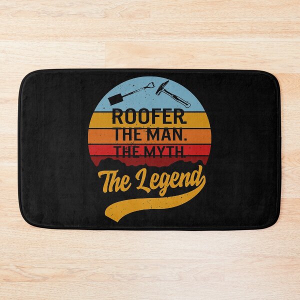 Item preview, Roofer Shirt, Vintage Roofer The Man The MythThe Legend Tshirt, Funny Fathers Day Gift For Him Dad Papa Grandpa, Mens Roofing Tee designed and sold by Sifoustore.