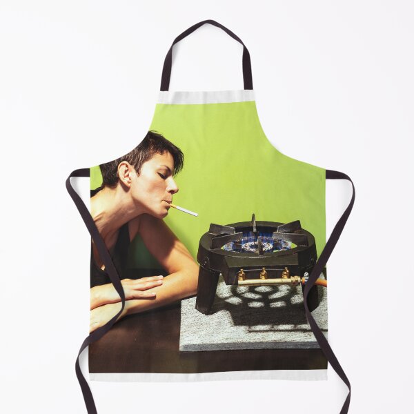 Item preview, Careless woman lights a cigarette designed and sold by Alexandre Zveiger.