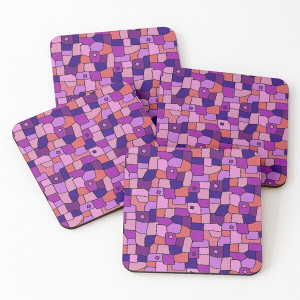 Item preview, Patchwork Quilt  // Plum designed and sold by The Wellington Boot.