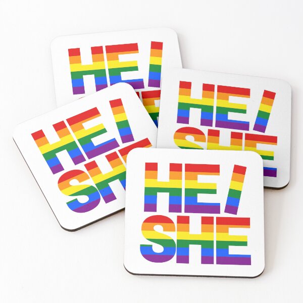 Item preview, Large Rainbow He/She designed and sold by JtownGSA.