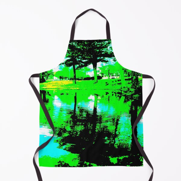 Item preview, Classic Vintage Tint Early Winter Landscape Reflection of Nature at The Lakes at Cedar Grove Surrounded by Houses and Trees designed and sold by NadeenInspires.