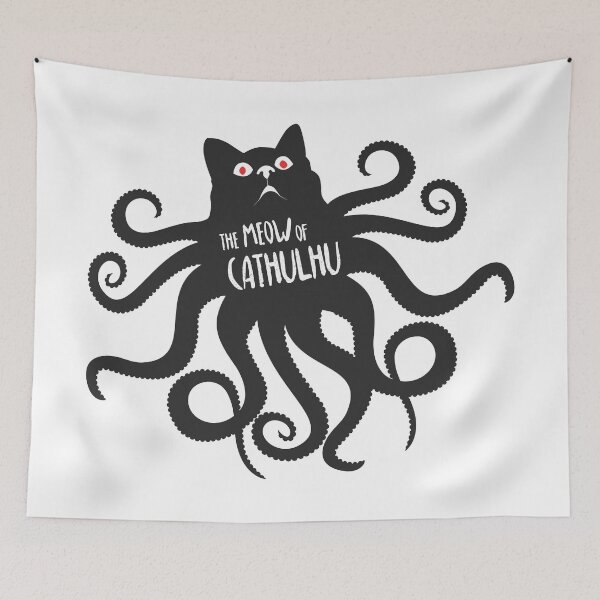 Item preview, The Meow of Cathulhu designed and sold by Phabbz.