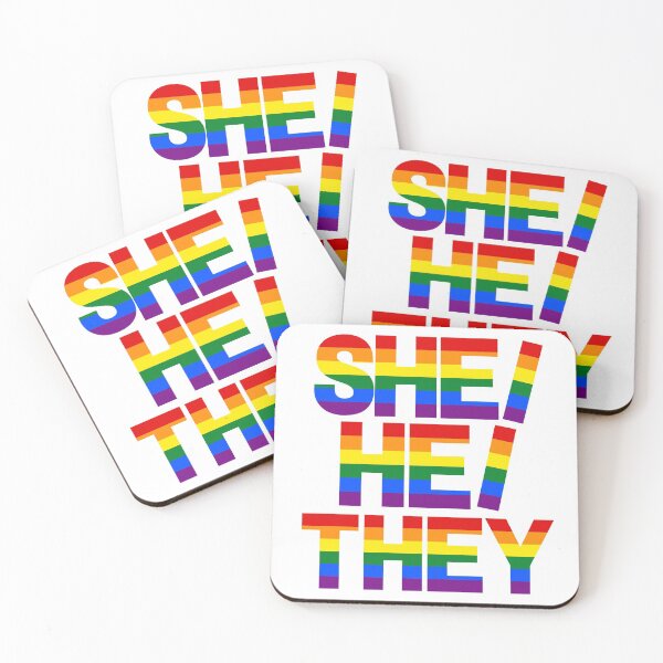 Item preview, Large Rainbow She/He/They designed and sold by JtownGSA.