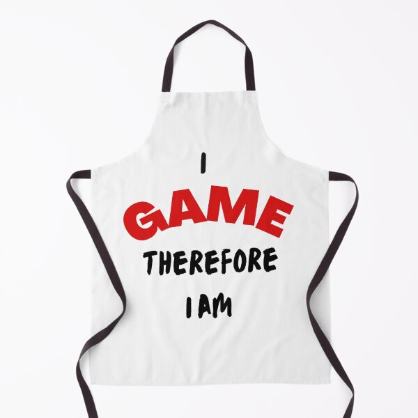 Item preview, I Game Therefore I Am designed and sold by SportyDogShop.