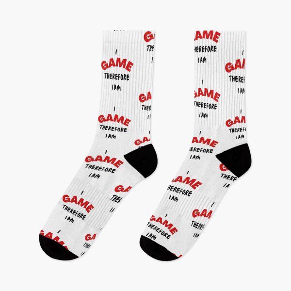 Item preview, I Game Therefore I Am designed and sold by SportyDogShop.