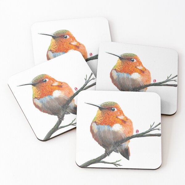 Item preview, Rufous Hummingbird designed and sold by Roy & Tiffany.