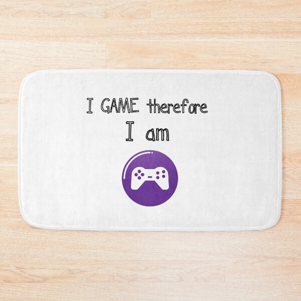 Item preview, I Game Therefore I Am designed and sold by SportyDogShop.