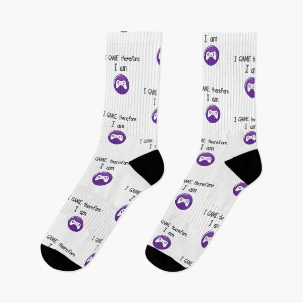 Item preview, I Game Therefore I Am designed and sold by SportyDogShop.