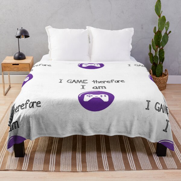 Item preview, I Game Therefore I Am designed and sold by SportyDogShop.
