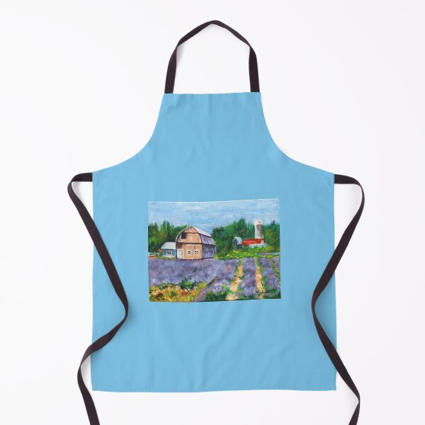 Item preview, Le Lavandou - farm in a lavender field designed and sold by Michaëlle Liefooghe.
