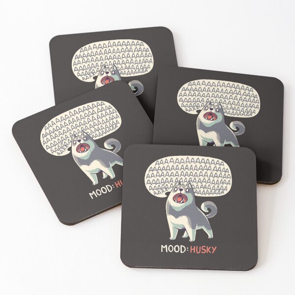 Item preview, Mood: Husky // Funny Dog, Howling, Siberian designed and sold by Geekydog.