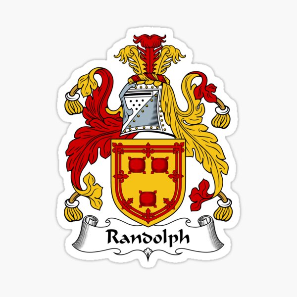 "Randolph Coat of Arms / Randolph Family Crest" Sticker for Sale by ScotlandForever Redbubble