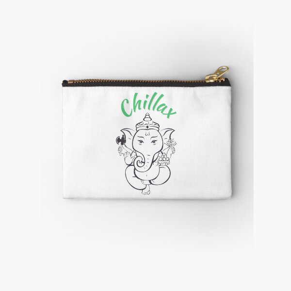 Item preview, Chillax Elephant Green text designed and sold by MinimalSketches.