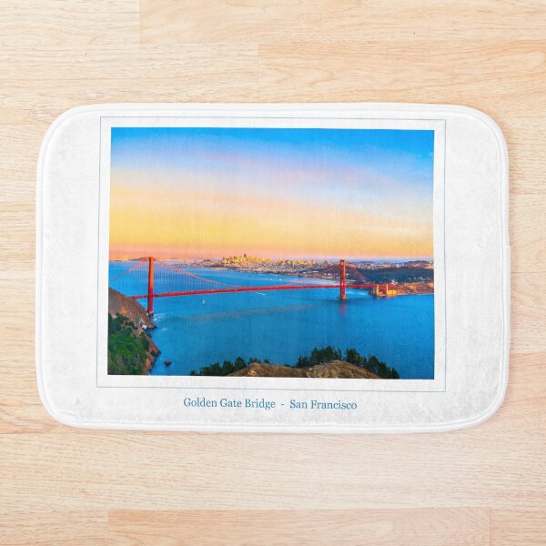 Aperçu de l'œuvre Golden Gate Bridge au crépuscule créée et vendue par Fernando Margolles.