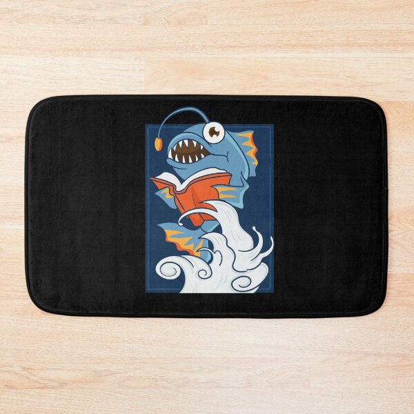 Item preview, Lantern fish reading designed and sold by ElBeDesigns.