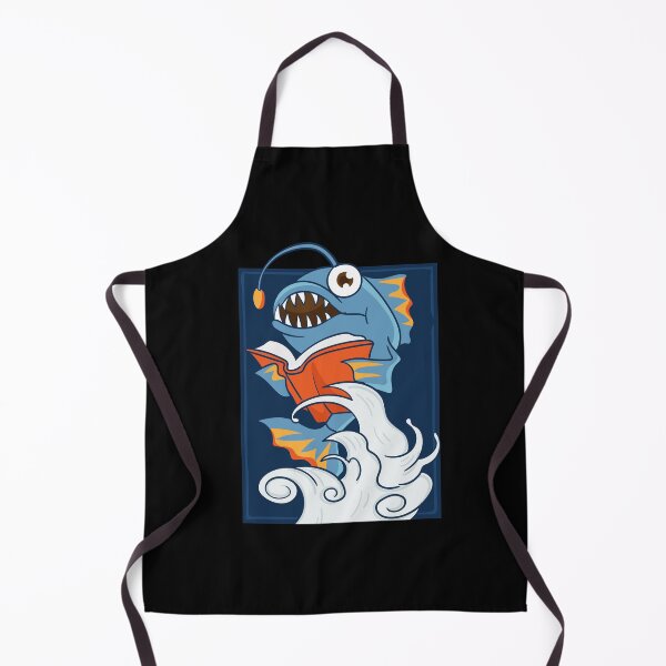 Item preview, Lantern fish reading designed and sold by ElBeDesigns.
