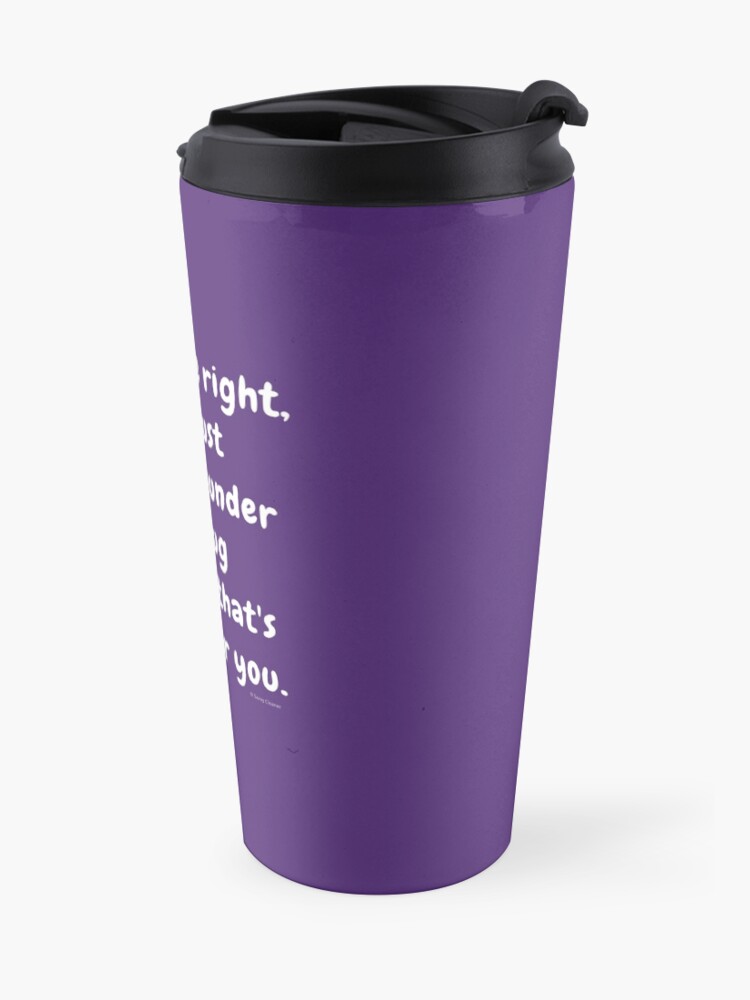 Alternate view of Under the Rug Fun Cleaning Crew Housekeeper Cleaning Lady Gifts Travel Mug