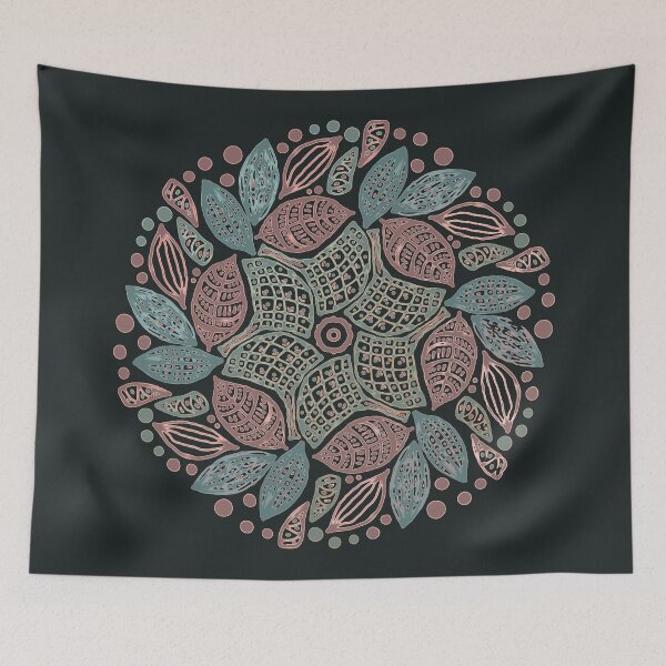 Item preview, Vintage box mandala designed and sold by Anna Ratkevich.