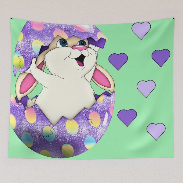 Item preview, Easter Makes Me Happy, Funny Easter Bunny In Crushing Easter Egg designed and sold by TrendySpace.