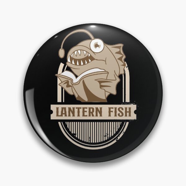 Item preview, Lantern Fish With Book designed and sold by ElBeDesigns.