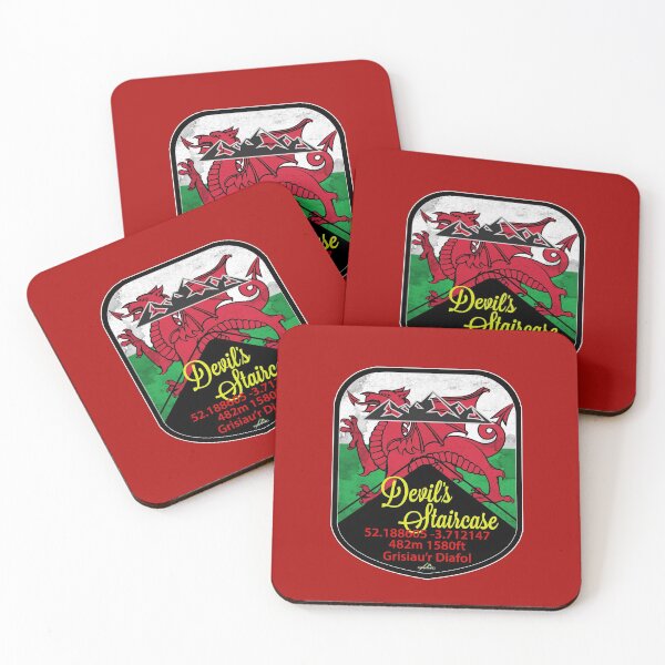 Item preview, Devils Staircase Wales T-Shirt & Sticker designed and sold by OuterShellUK.