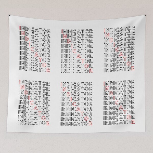 Item preview, The INDICATOR crossword art (light) designed and sold by TraderShirts.