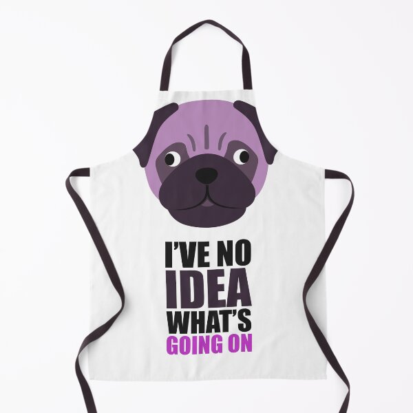 Item preview, Confused Pug designed and sold by IDEZIGN2017.