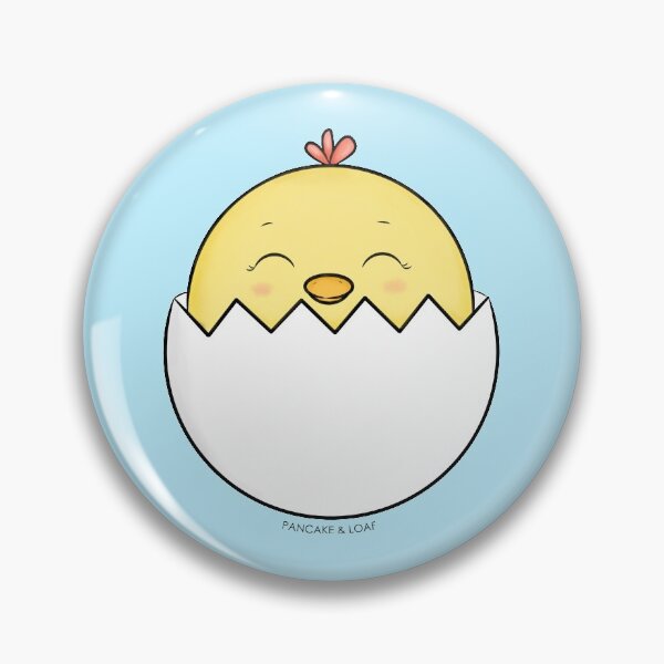 Item preview, Happy Baby Chick in Egg designed and sold by PancakeAndLoaf.