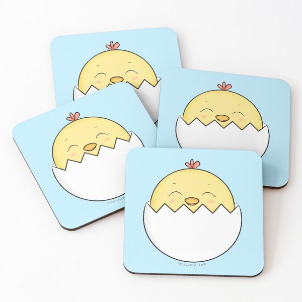 Item preview, Happy Baby Chick in Egg designed and sold by PancakeAndLoaf.
