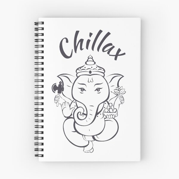 Item preview, Chillax Elephant designed and sold by MinimalSketches.