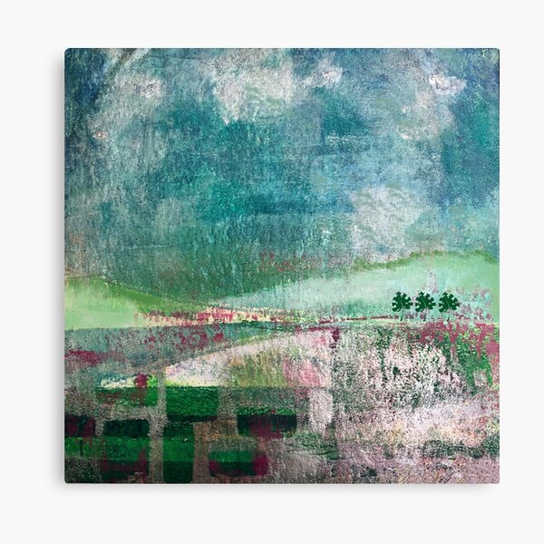 Landscape art print: abstract Canvas Print