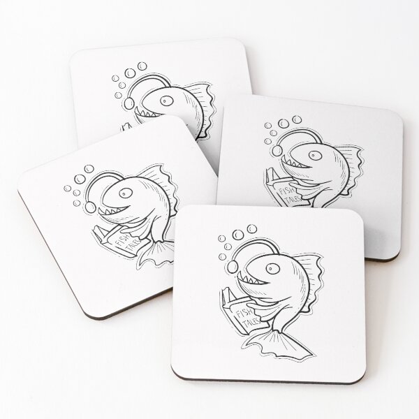 Item preview, Anglerfish With Book designed and sold by ElBeDesigns.