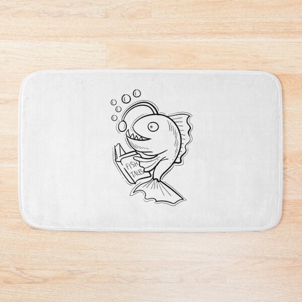 Item preview, Anglerfish With Book designed and sold by ElBeDesigns.